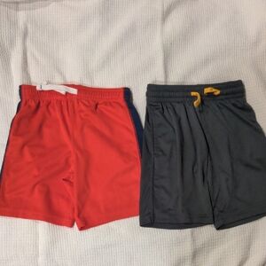 Carter's Red and Gray Casual Shorts Set